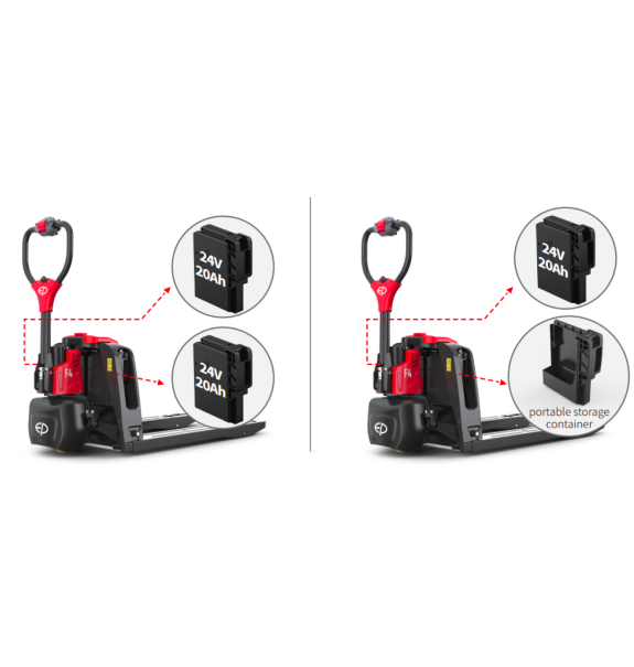 Акумулятор EP Li-ion 24V/20Аг — для електровізка серії F