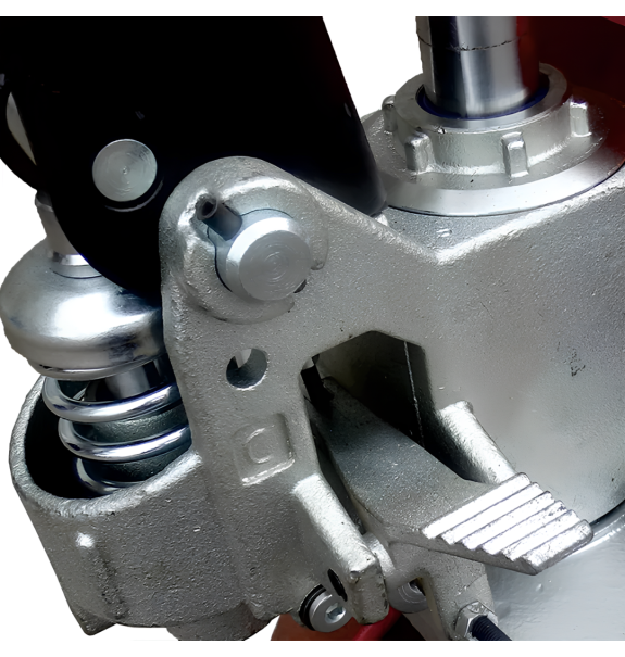 Рокла гідравлічна Niuli BF-25 2500 кг 1150 мм поліуретанові ролики посилена